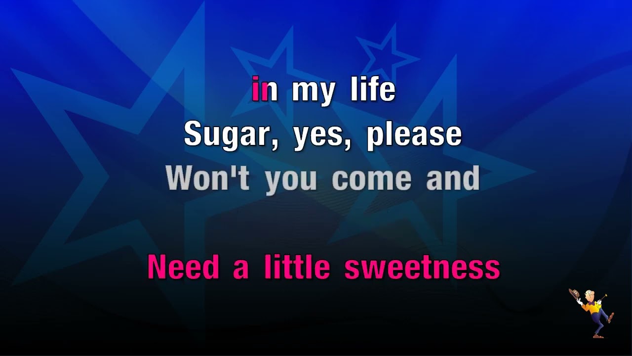 Sugar - Maroon 5 (KARAOKE)