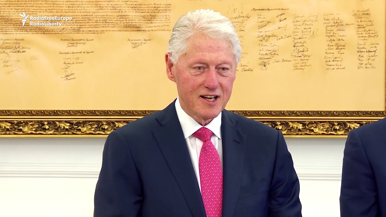 Bill Clinton 'Proud' Of Role In Kosovo As Country Marks 20th Anniversary Of War's End