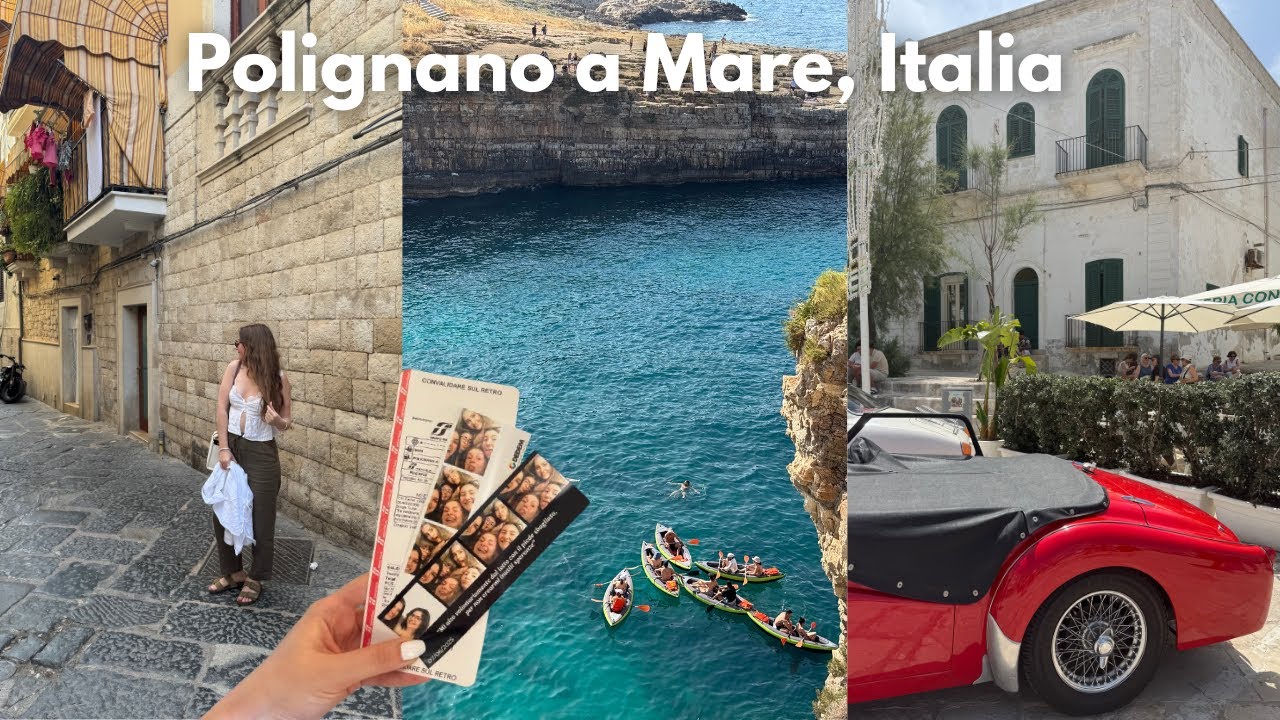 Slow living timp de 3 zile in Italia la petrecerea burlacitelor | Bari, Polignano a Mare, Monopoli