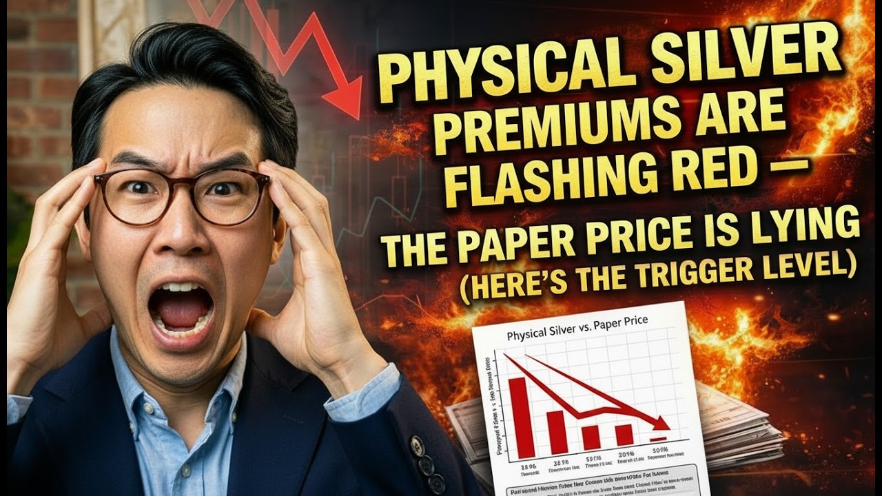 “Physical Silver Premiums Are Flashing RED — The Paper Price Is Lying (Here’s the Trigger Level)”