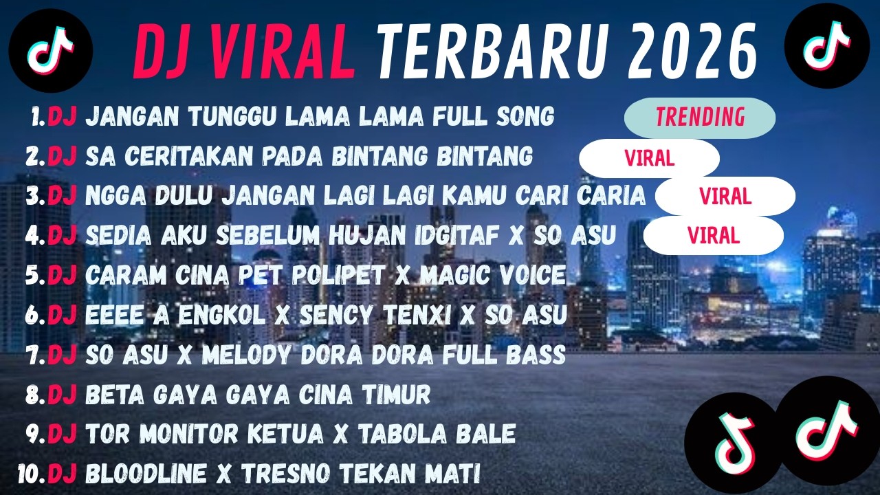 DJ TIKTOK TERBARU 2026🎵SO JANGAN TUNGGU LAMA LAMA 🎵SEDIA AKU SEBELUM HUJAN FULL ALBUM🎵.