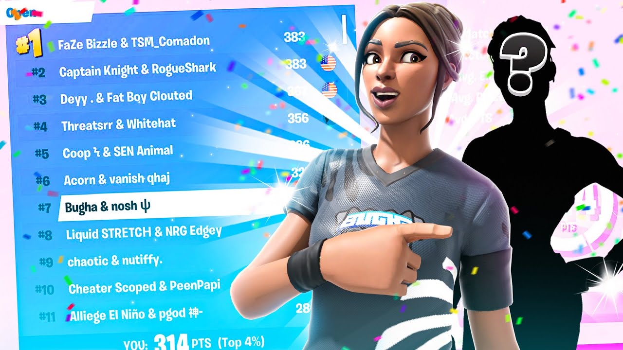 My FIRST Cash Cup with my NEW Duo (7th Place) | Bugha