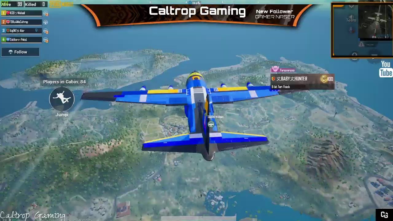 Pubgm Live CALTROP | Rush LIKE DYNAMO GAMING | RON GAMING | CARRY | MORTAL | SCOUT | ALPHA CLASHER