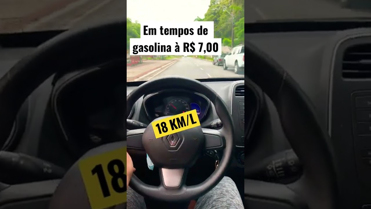 RENAULT KWID faz 18KM por Litro de gasolina??