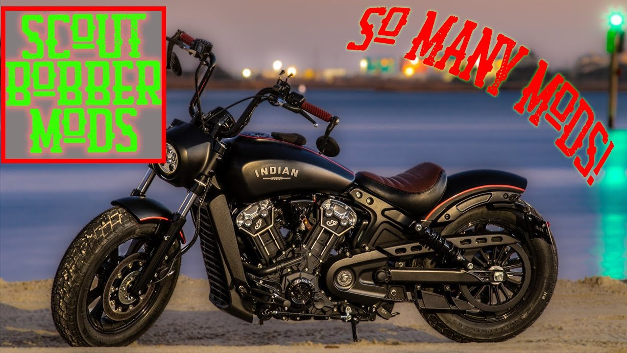 SO MANY MODS!! 2021 Indian Scout Bobber Mods