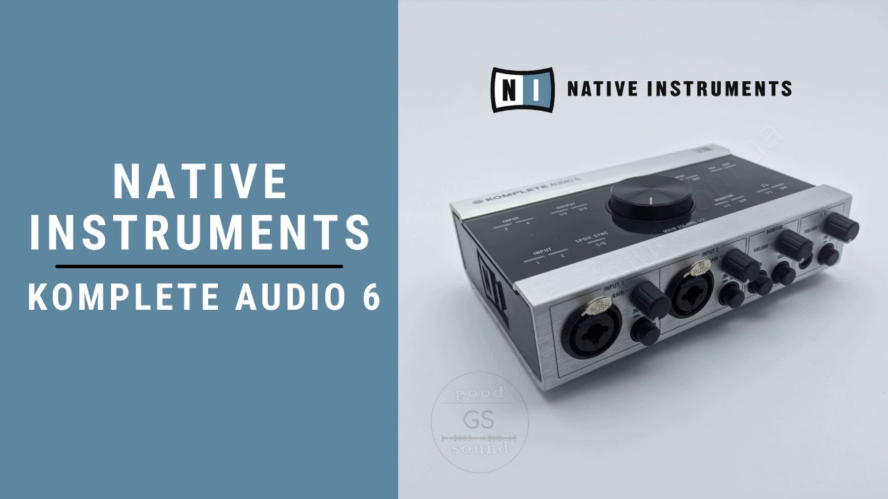 Звуковая карта Native Instruments Komplete Audio 6