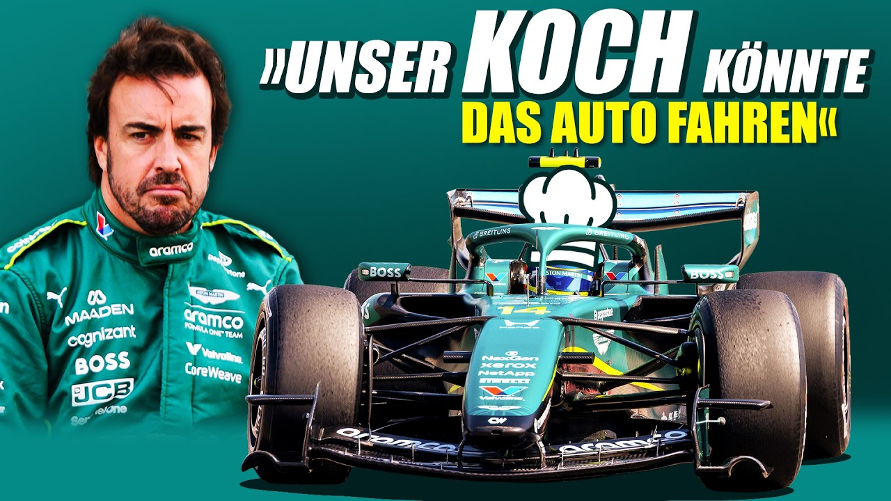F1-Autos 2026 ein Reinfall? Alonso: „Unser Koch könnte sie fahren!“