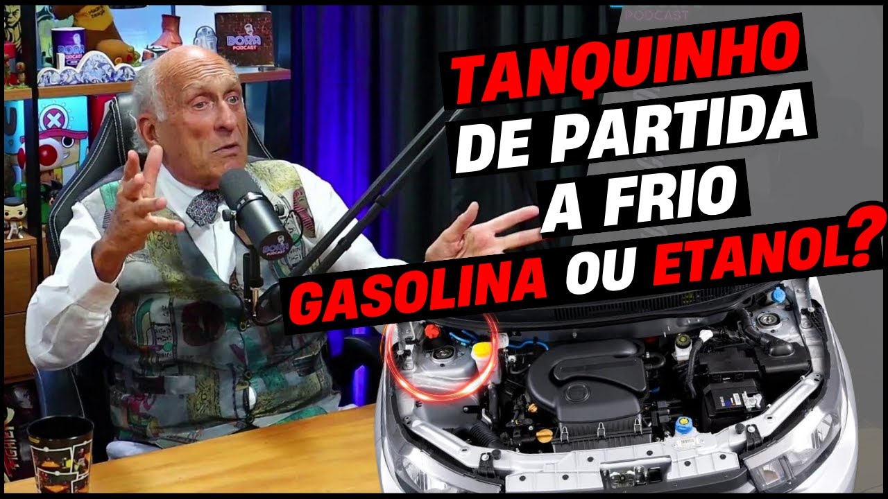 SAIBA COMO usar o TANQUINHO de PARTIDA a frio em carros flex | Boris Feldman
