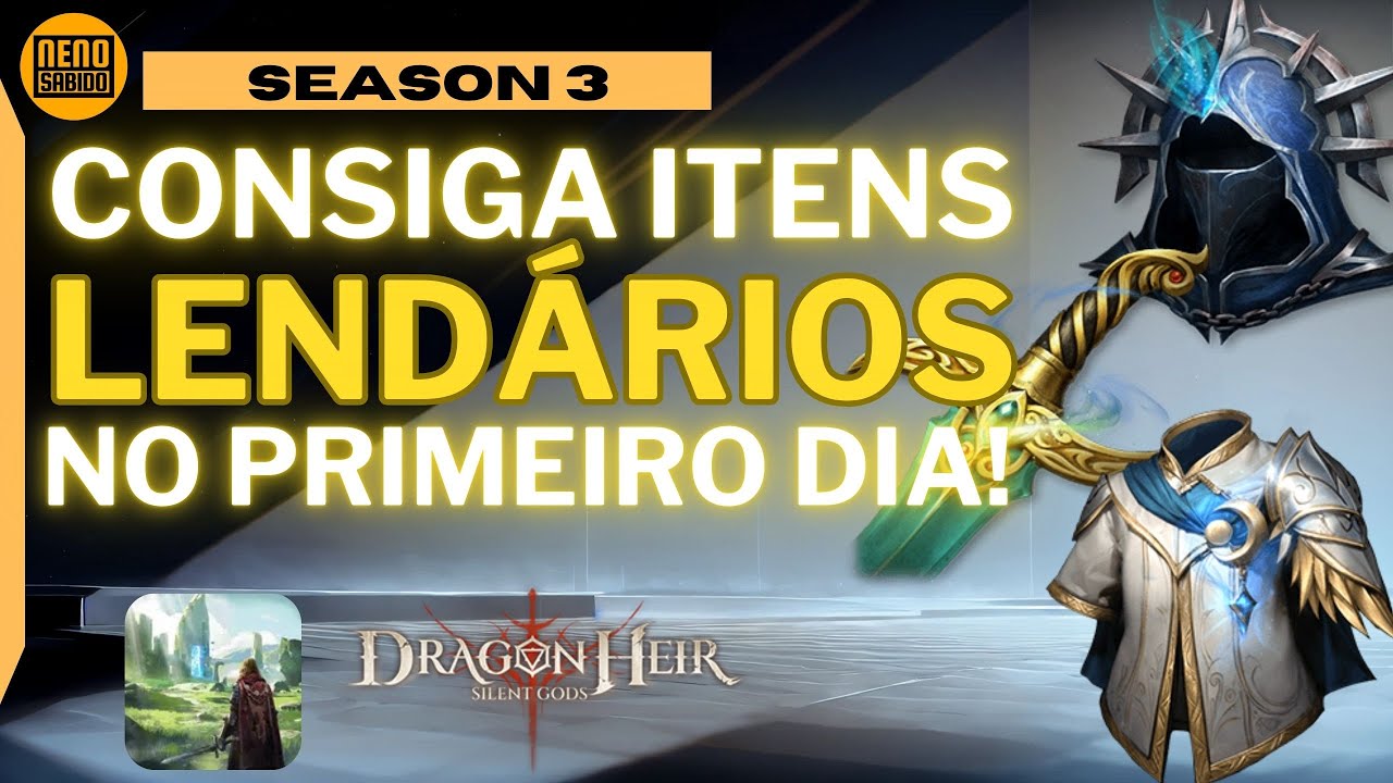 🔥 Dragonheir: Silent Gods – Itens LENDÁRIOS no Primeiro Dia! A Dica Secreta que Ninguém te Contou!