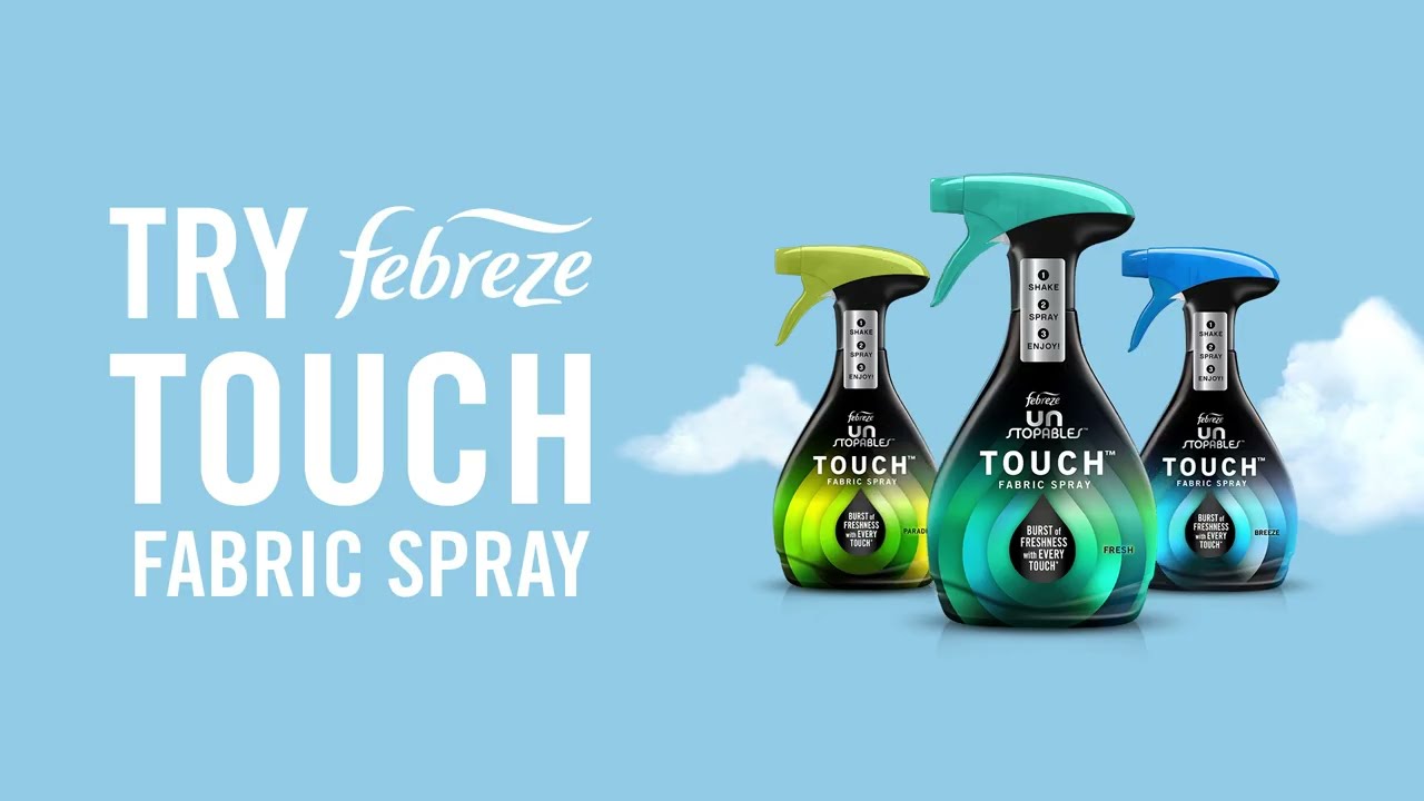 Febreze Touch Fabric Spray | “Touchably Fresh”
