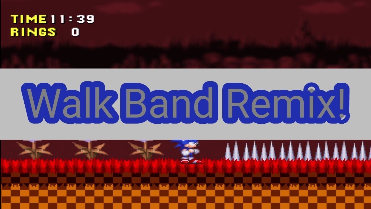 Sonic.EXE Nightmare Beginning - Suicide Hill Zone Theme Walk Band Remix