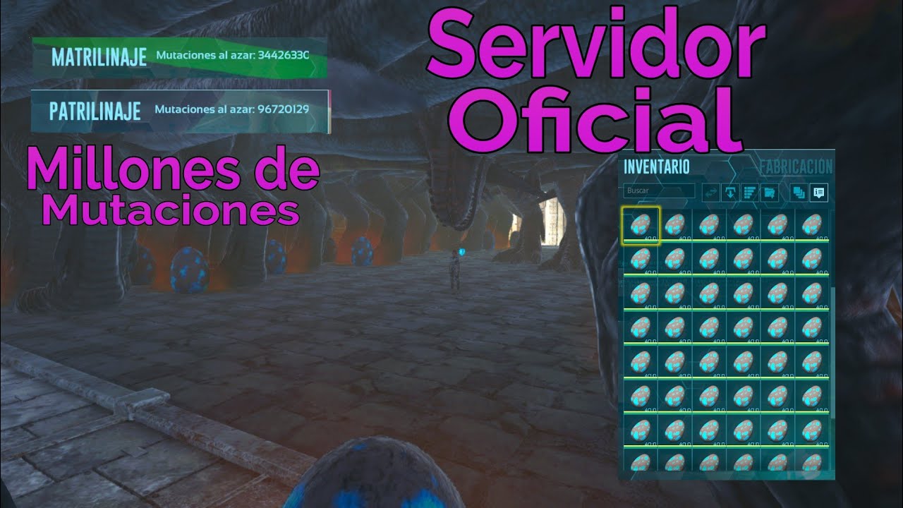 Como Sacar Mutaciones en Servidores Oficiales // Guía en español // Ark Servidor Oficial PvE