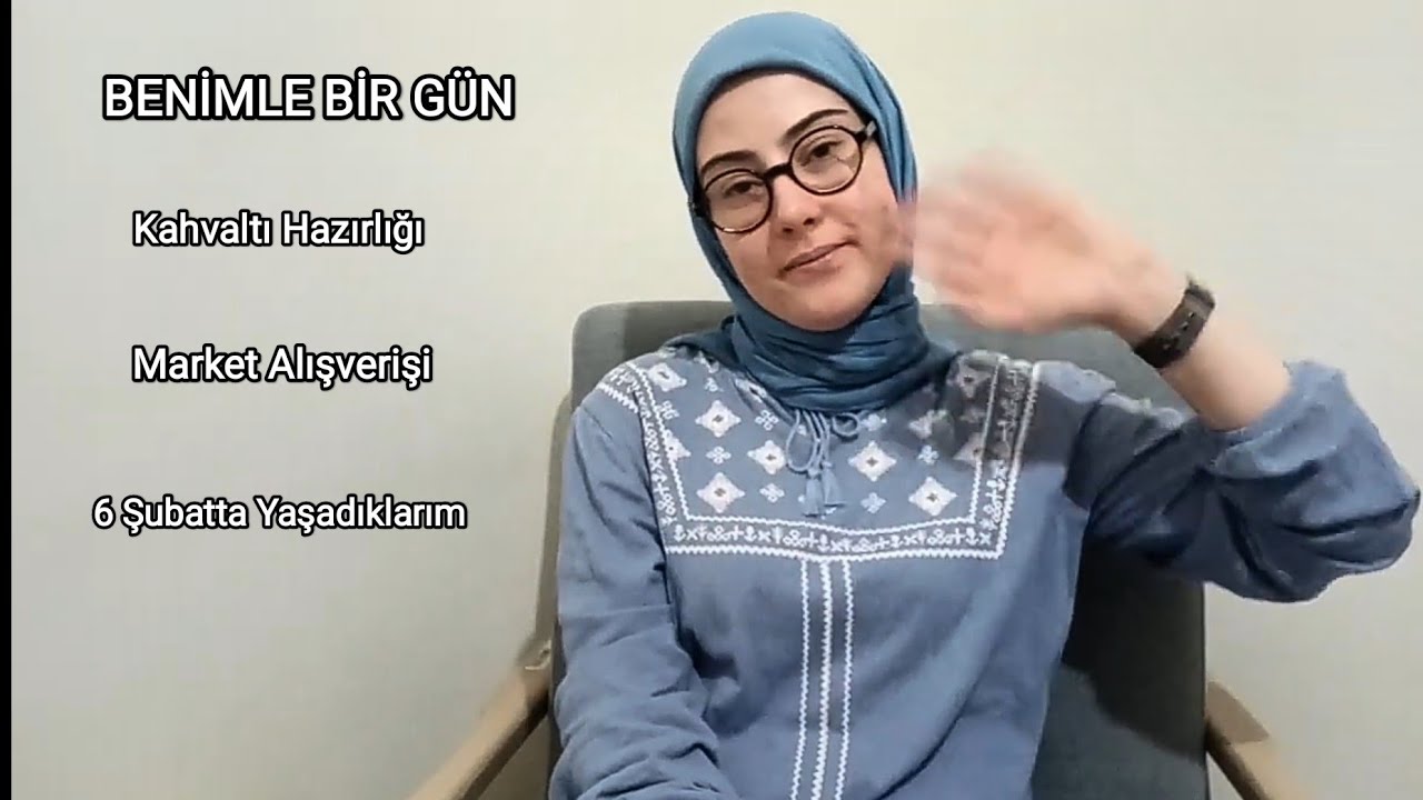 BENİMLE BİR GÜN || Kahvaltı hazırlığı, Market Alışverişi ,6 Şubatta yaşadıklarım