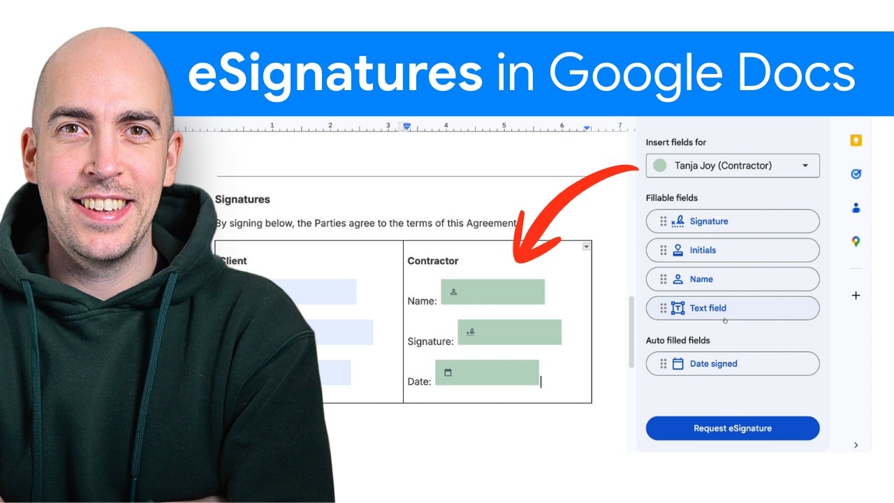 Как запросить электронную подпись в Google Docs (альтернатива DocuSign)