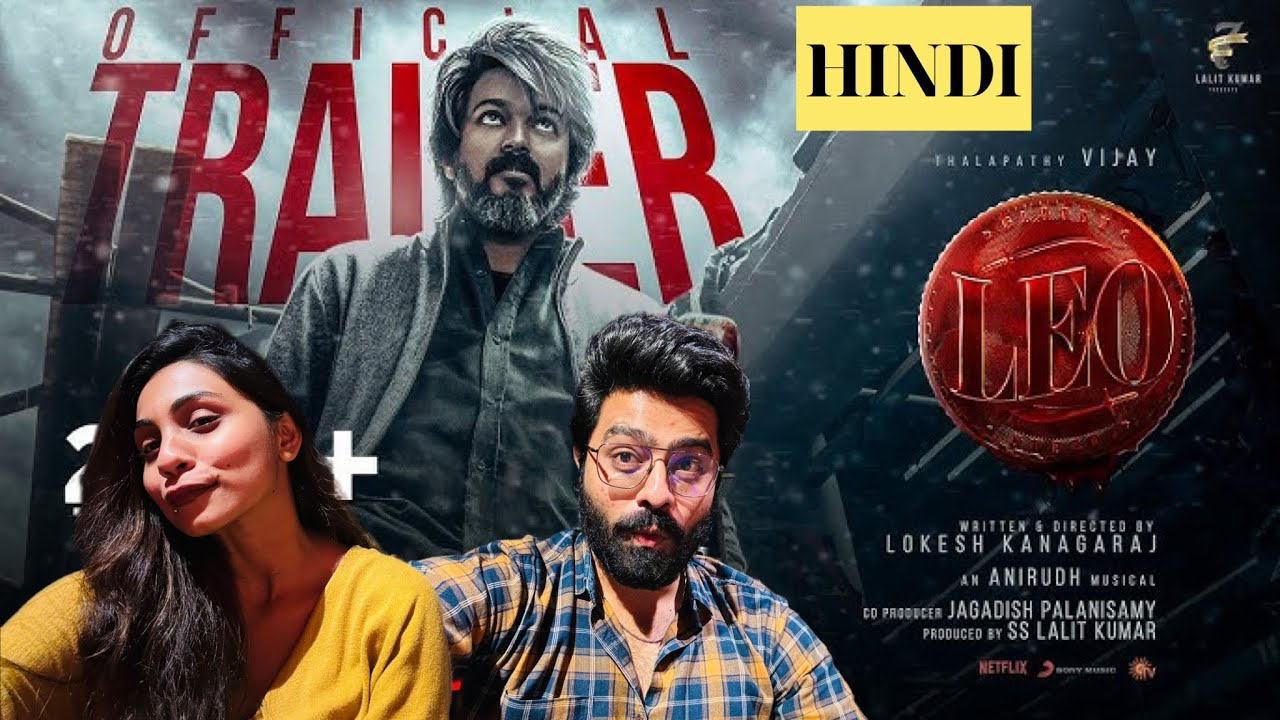LEO - Official Trailer( Hindi) | Thalapathy Vijay | Lokesh Kanagaraj | Anirudh Ravichander | RISHI M