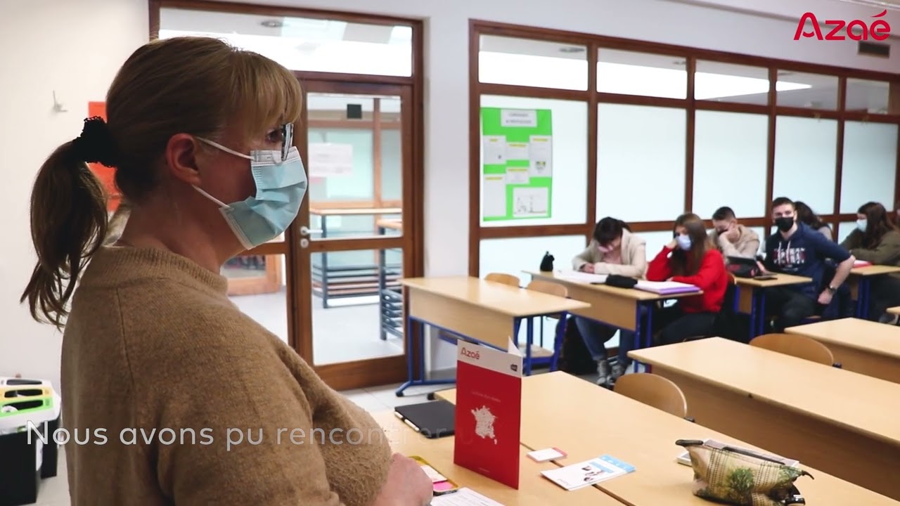 Azaé - Intervention Lycée Sainte-Marie Aire-sur-La-Lys
