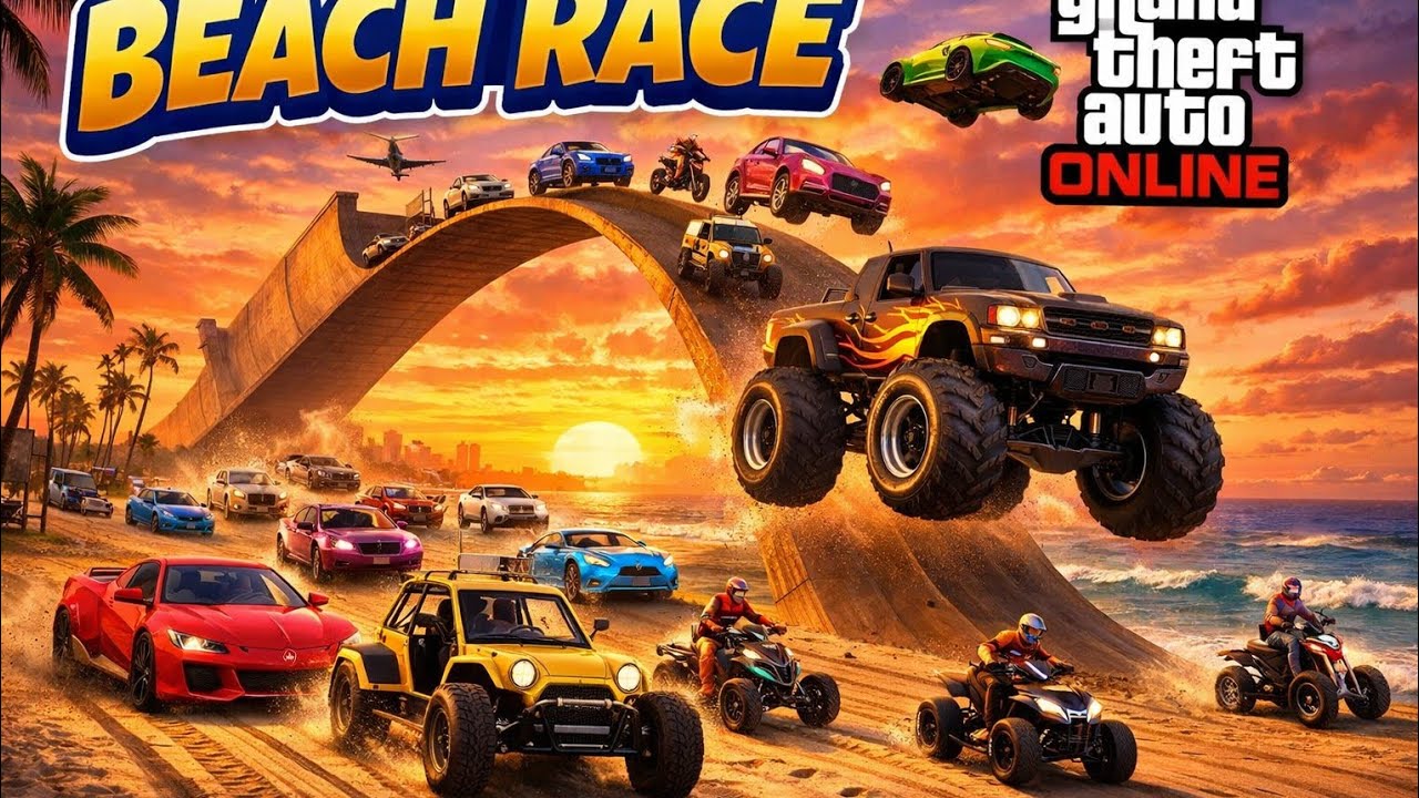 Beach race Gta 5 Online