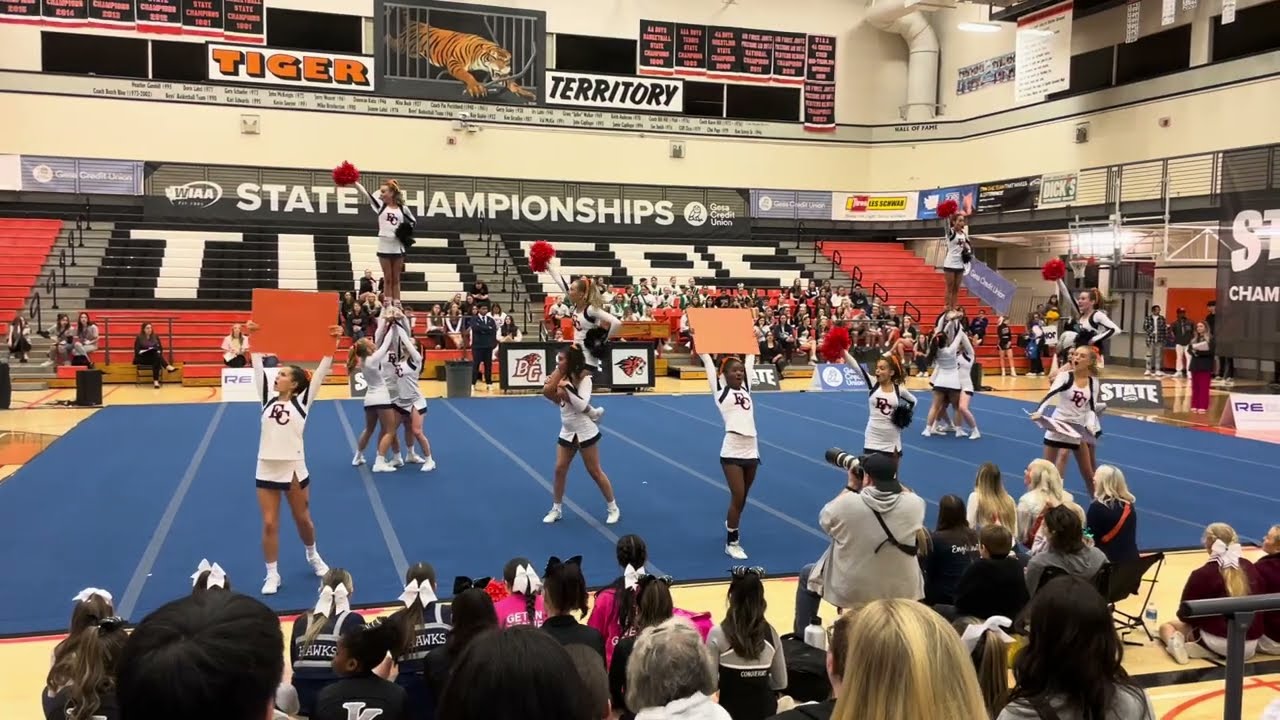 Eastside Catholic School Crusaders | WIAA State Cheerleading Championships 2024