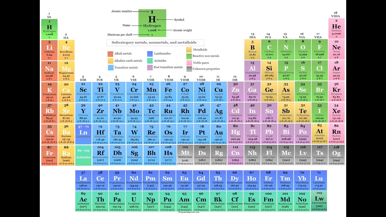 11 элементов, необходимых для функционирования человеческого организма.
