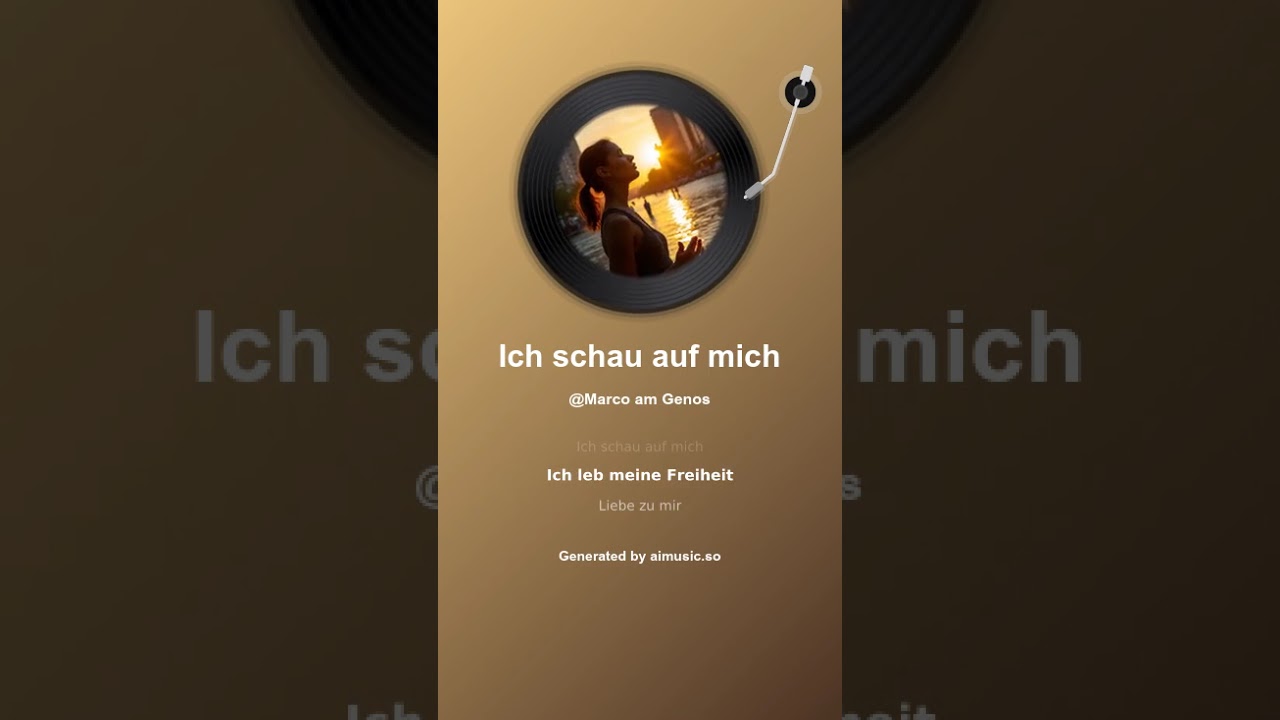 Ich schau auf mich