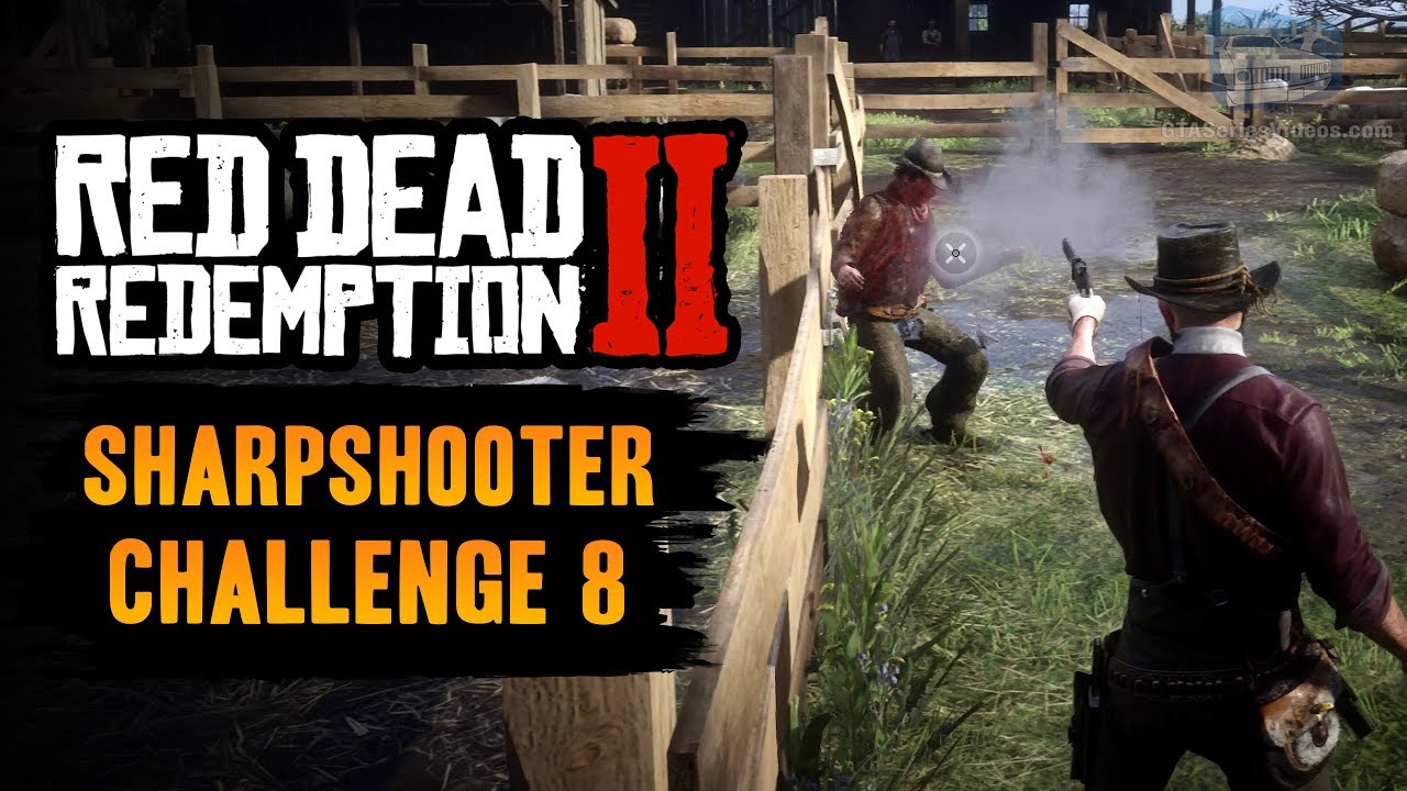 Red Dead Redemption 2 Sharpshooter Challenge #8 Guide - Disarm 3 enemies without reloading