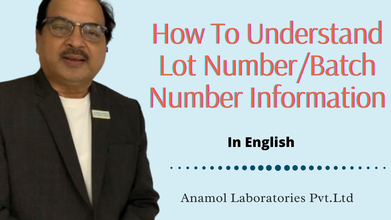 How To Understand Lot Number/Batch Number Information | How Expiry Of Kit Is Determined - In English