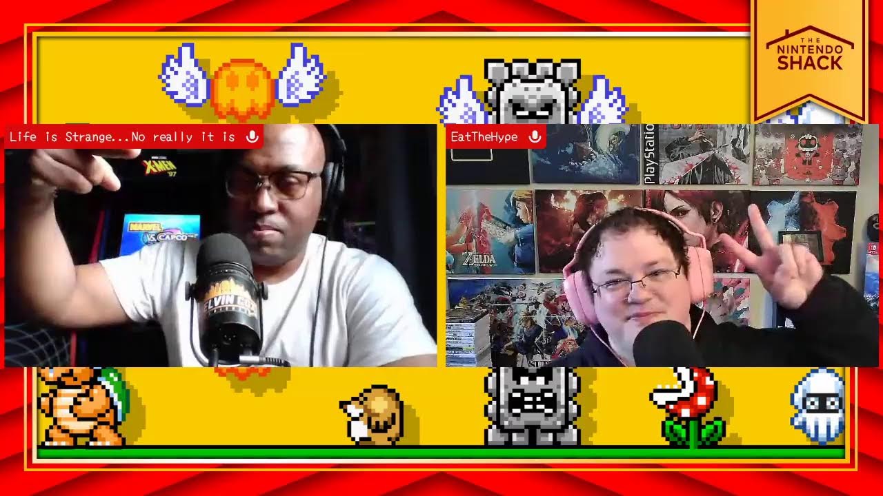 Nintendo Shack 406 - Lavender & Turquoise