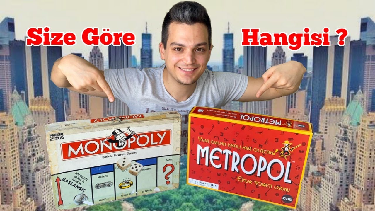 Metropol ve Monopoly Farkları | Fiyat, Kalite, Kurallar ve Taktikler