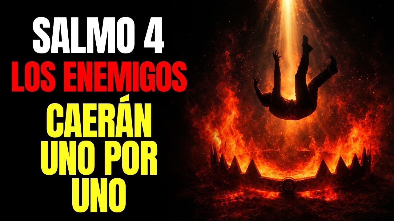 SALMO 4 PARA ALEJAR A LOS ENEMIGOS | CAER&Aacute;N UNO POR UNO