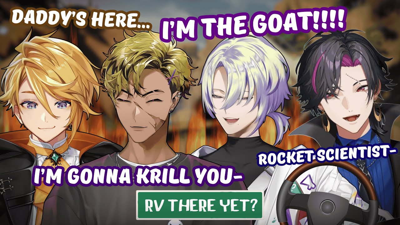 [ Krisisis RV THERE YET Collab ] Claude’s the Only Licensed Driver Carrying a Team Full of Chaos 🚐💥
