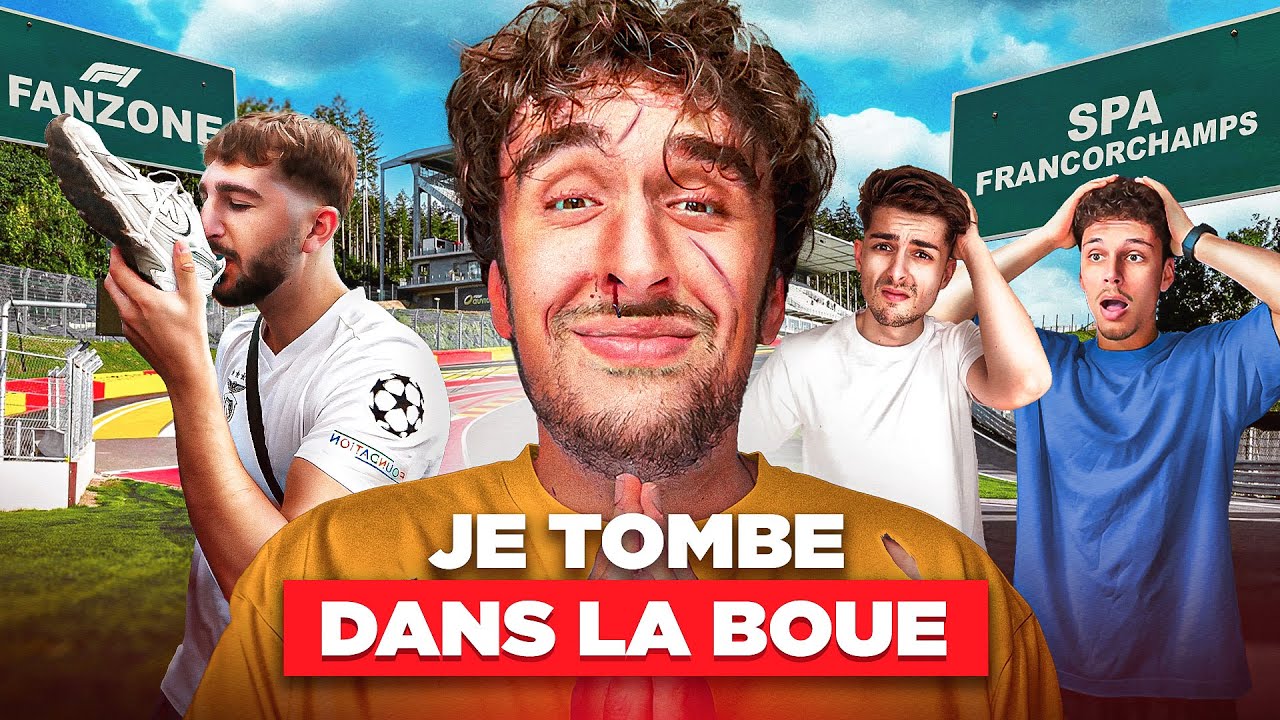 ON FAIT UN MAXIMUM DE DÉFIS AU GP DE BELGIQUE F1