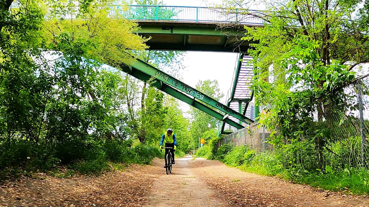 Lower Don Trail (Toronto) - Narrated Bike Ride