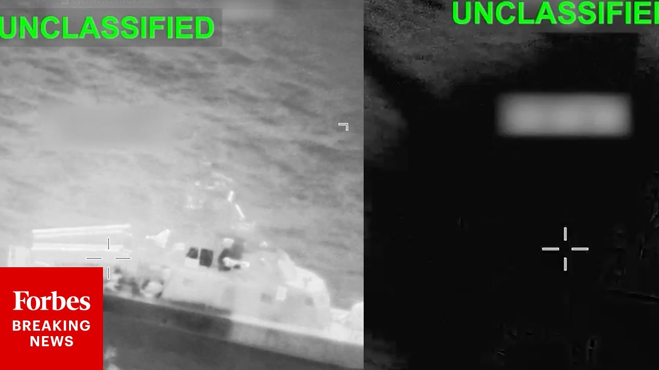 CENTCOM Releases Footage Of Iranian Minelayers Near The Strait Of Hormuz Destroyed By U.S. Military