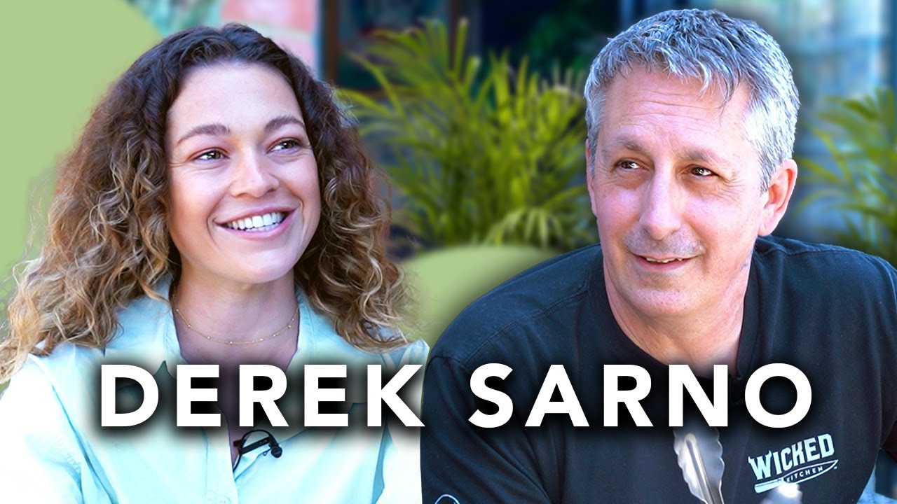 Meet The Mushroom King Derek Sarno Whilst He Shows Us How To Make Meat-Like Kebabs!