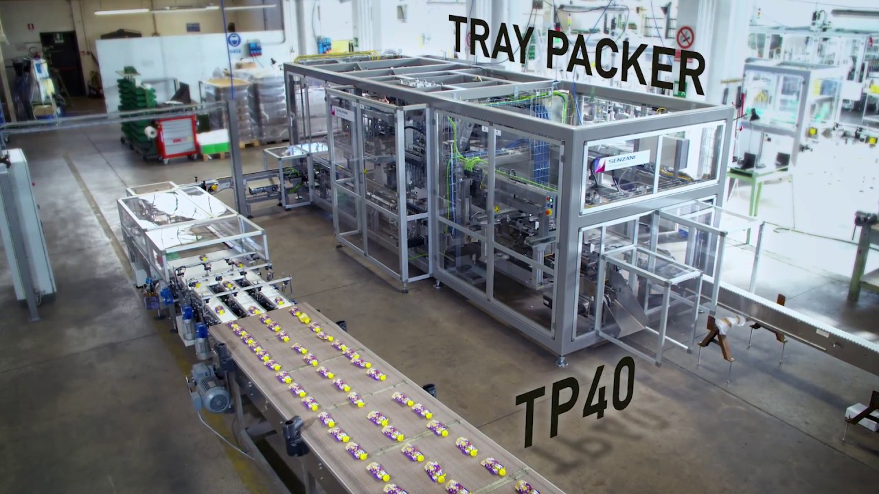 TLCM40 top-load cartoning machine for pouches | Senzani Brevetti