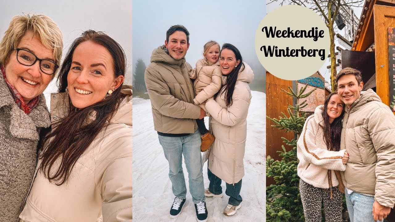 FAMILIEWEEKENDJE WINTERBERG🎄❤️ | MAMAVLOG | Cinn's World