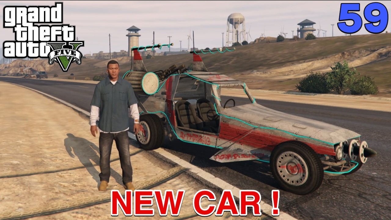 New Car Designed From Parts Of Spaceship | Gta 5 Gameplay