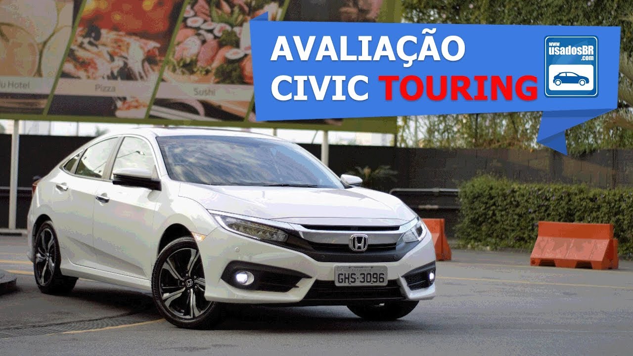 Avaliação Novo Honda Civic Touring 2018 - Turbo
