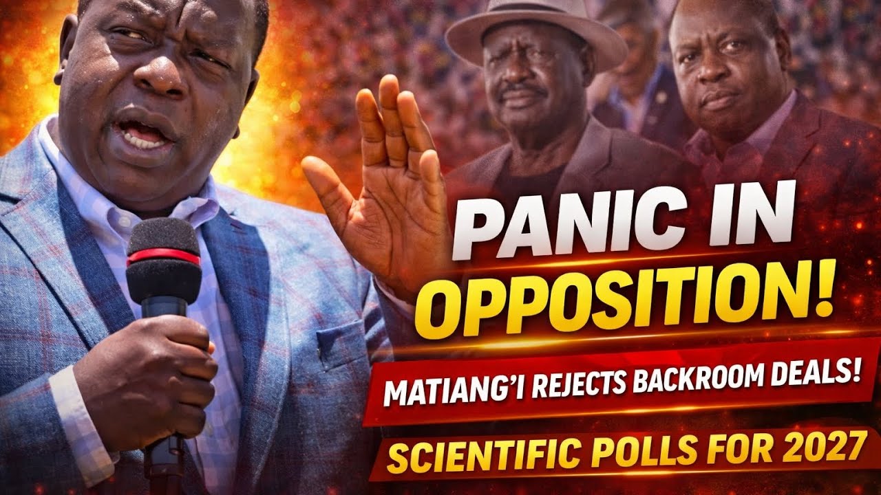 PANIC IN OPPOSITION! MATIANG’I REJECTS BACKROOM DEALS, DEMANDS SCIENTIFIC POLLS FOR 2027 FLAG BEARER