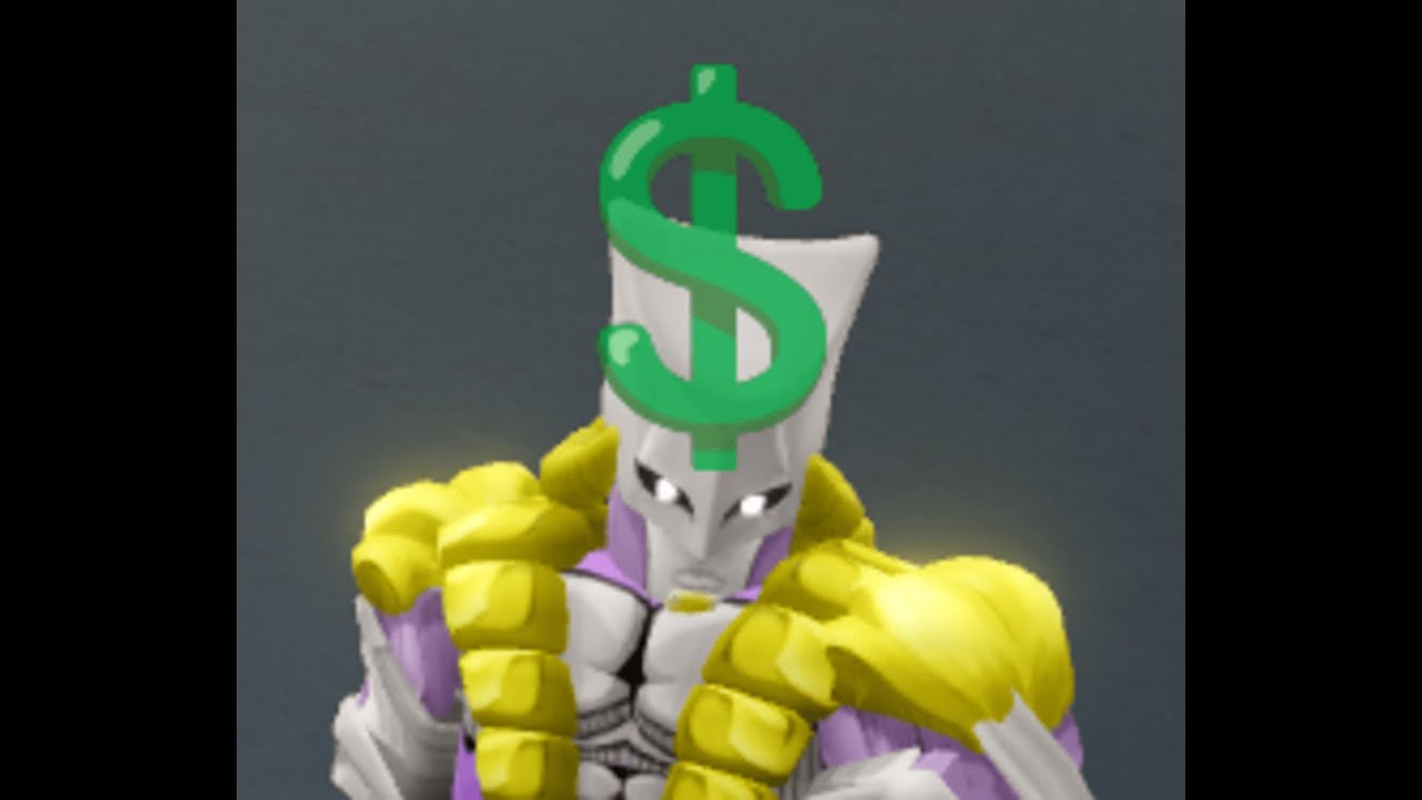 [YBA] - How To Farm Money - DIO OH Method