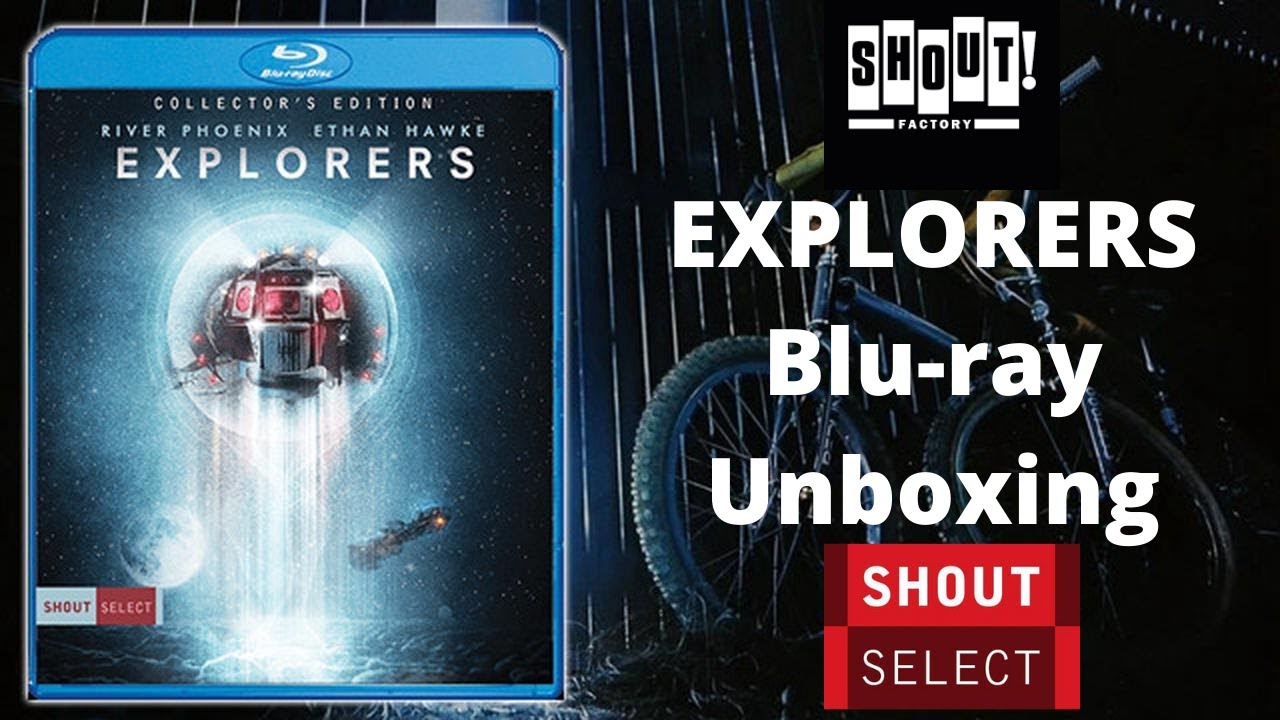 Explorers (1985) Collector's Edition Blu-ray Unboxing - Shout! Factory / Shout Select