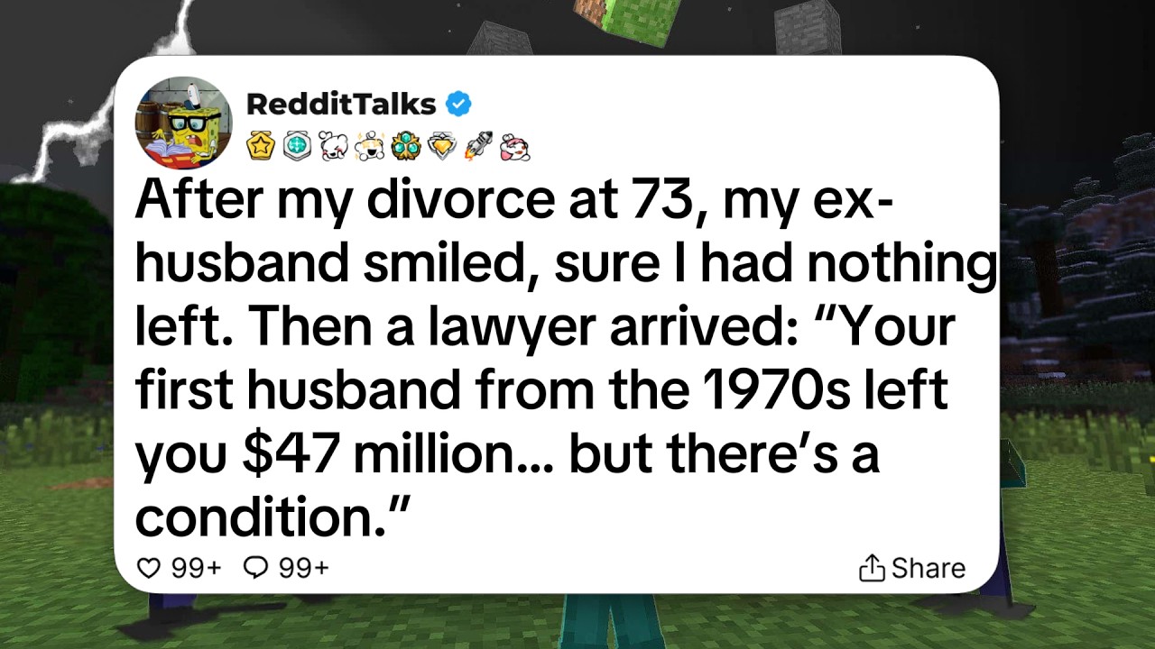 After my divorce at 73, my ex-husband smiled, sure I had nothing left. Then a lawyer arrived...