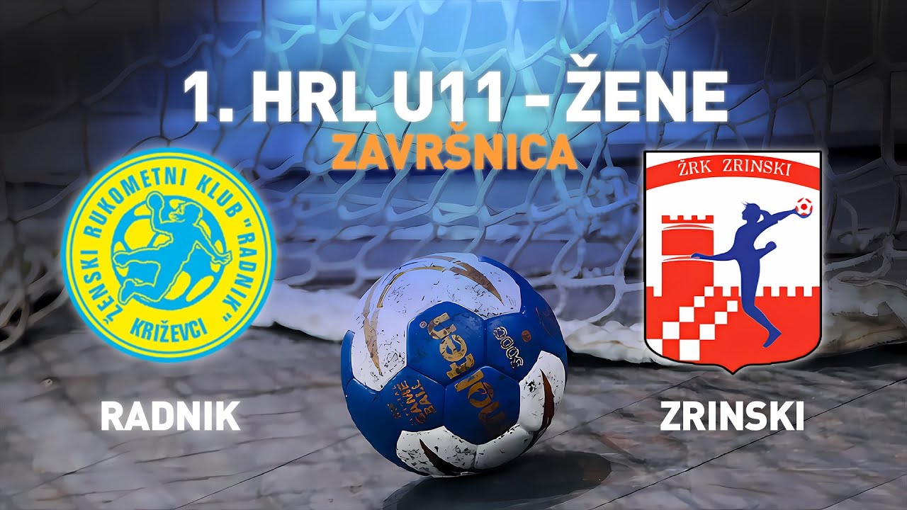 Radnik vs Zrinski | 1. HRL U11 | Žene (Završnica)