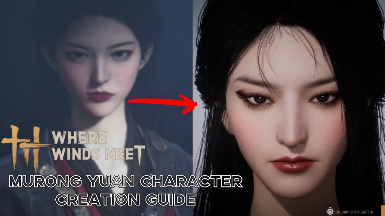 Where Winds Meet Murong Yuan Character Creation Guide pls Read description 📖