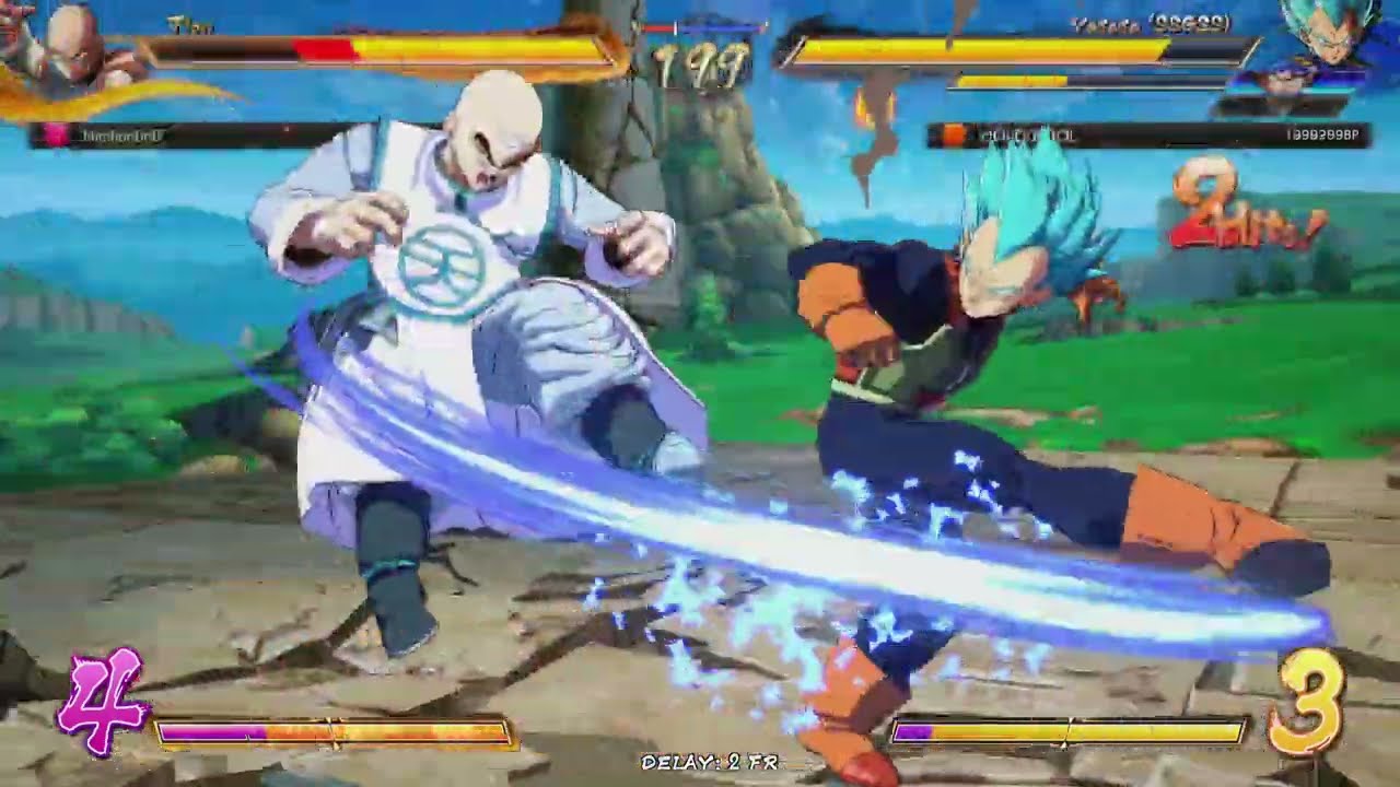CRAZY 1 versus 3 COMEBACK with TIEN - Dragonball FighterZ RANKED
