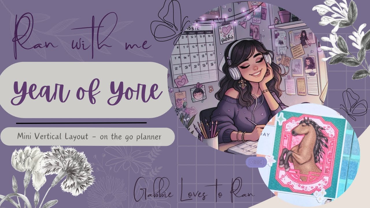 Year of Yore | Plan with me | Skinny Mini Planner 