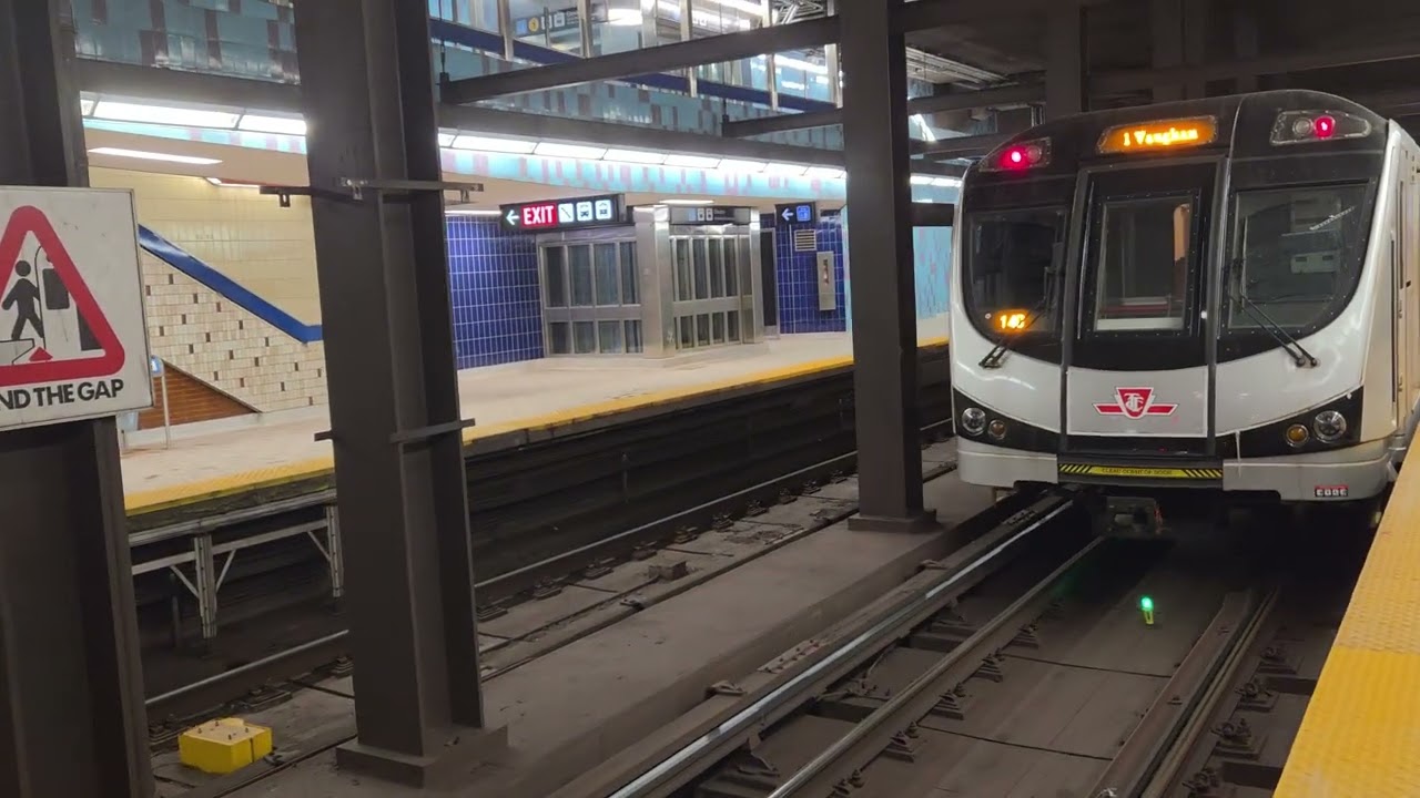 TTC St. Clair West Station trains/buses/streetcars.