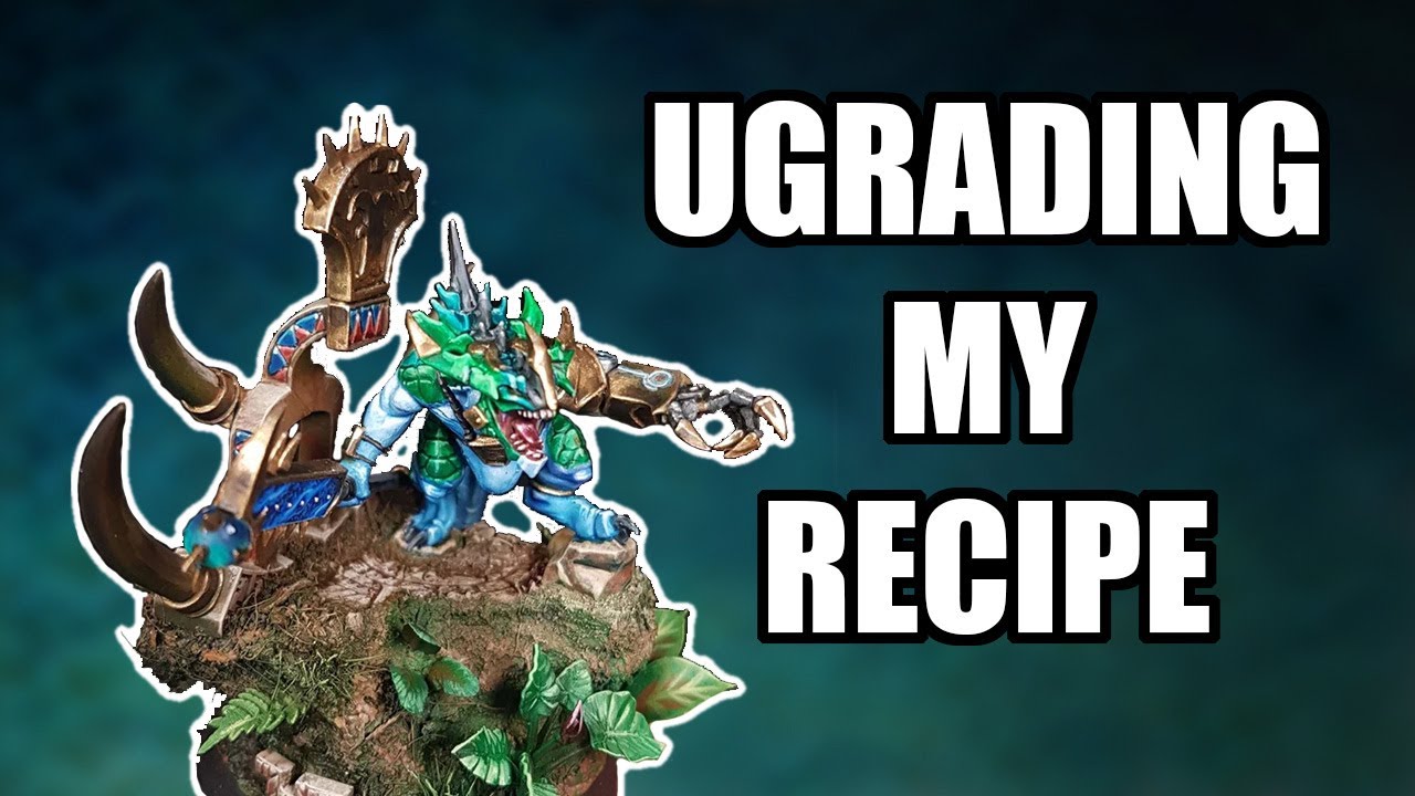 Painting a Custom Saurus Hero | Painting Seraphon
