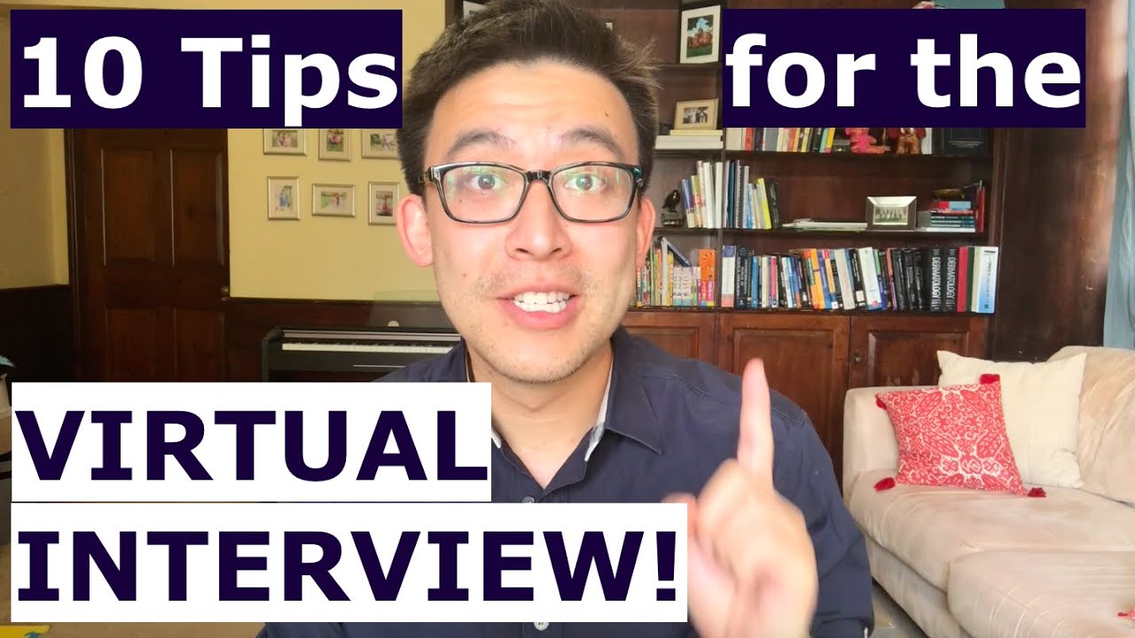 TOP 10 TIPS to ace your virtual interview!!