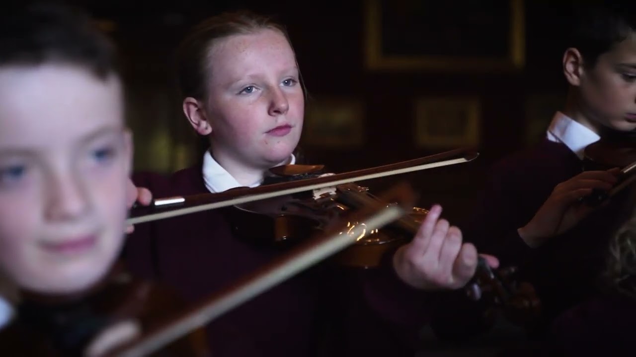 Music Capital Scheme Awardee Bunscoil Loreto Gorey (violins)